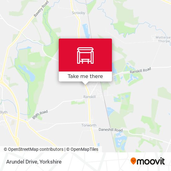 Arundel Drive map