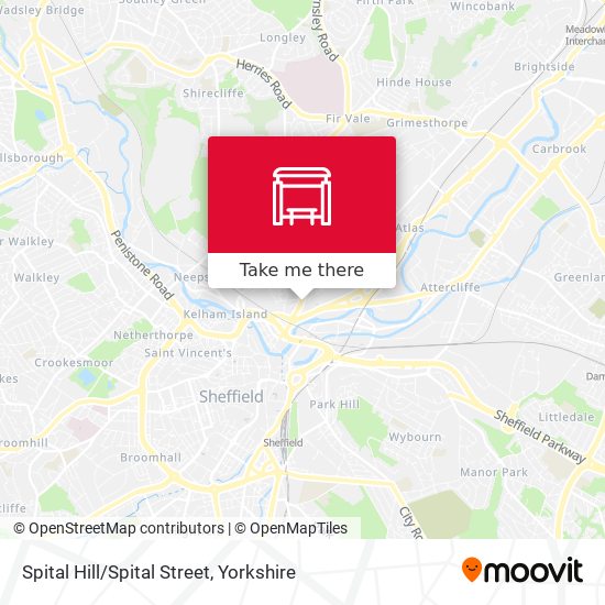 Spital Hill/Spital Street map