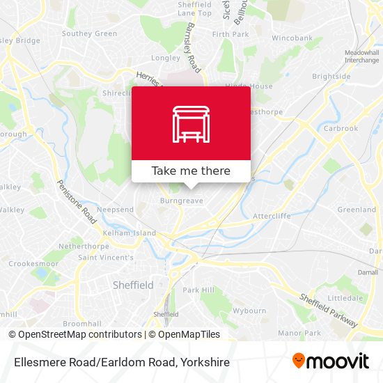 Ellesmere Road/Earldom Road map