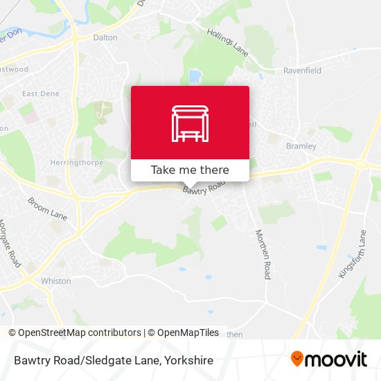 Bawtry Road/Sledgate Lane map