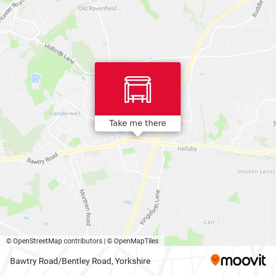 Bawtry Road/Bentley Road map