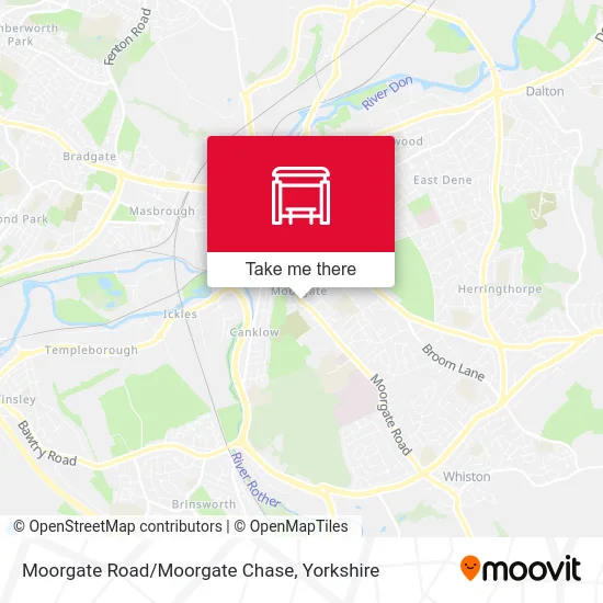 Moorgate Road/Moorgate Chase map