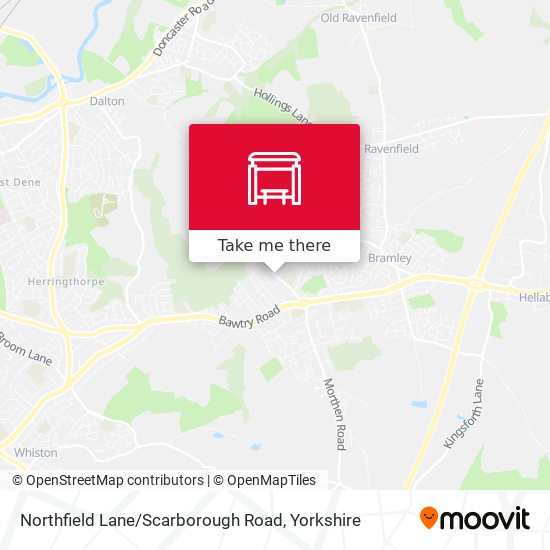 Northfield Lane / Scarborough Road map