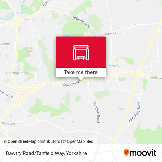 Bawtry Road/Tanfield Way map