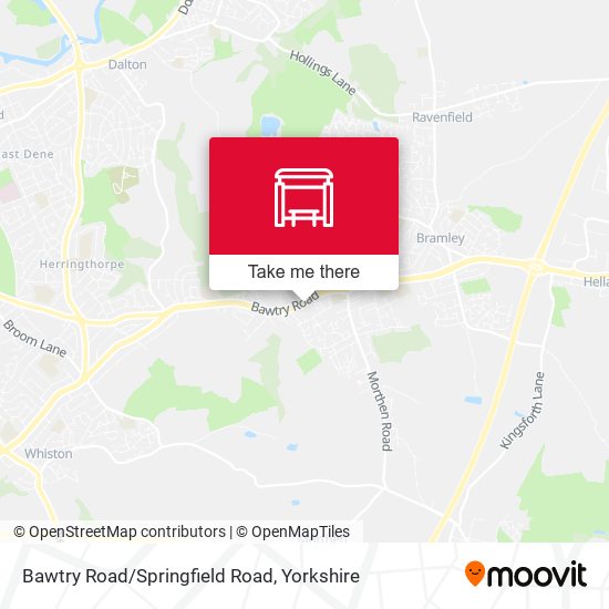 Bawtry Road/Springfield Road map