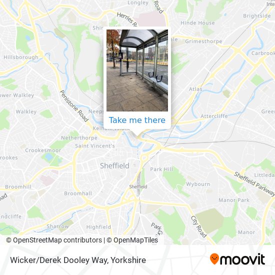 Wicker/Derek Dooley Way map