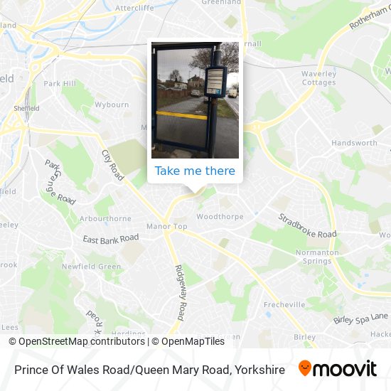 Prince Of Wales Road / Queen Mary Road map