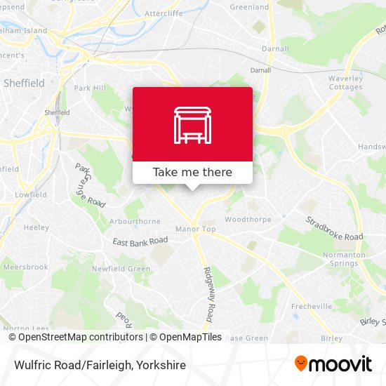 Wulfric Road/Fairleigh map