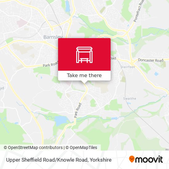 Upper Sheffield Road / Knowle Road map