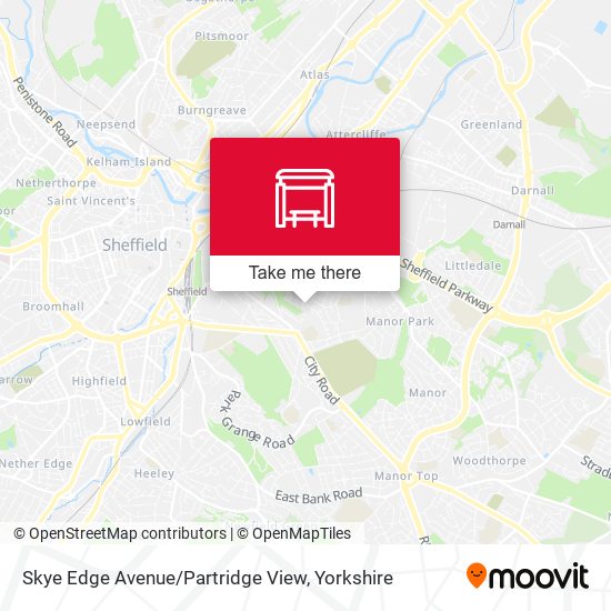 Skye Edge Avenue / Partridge View map