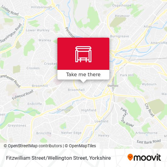 Fitzwilliam Street / Wellington Street map