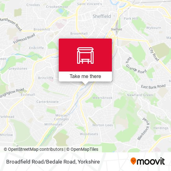 Broadfield Road/Bedale Road map