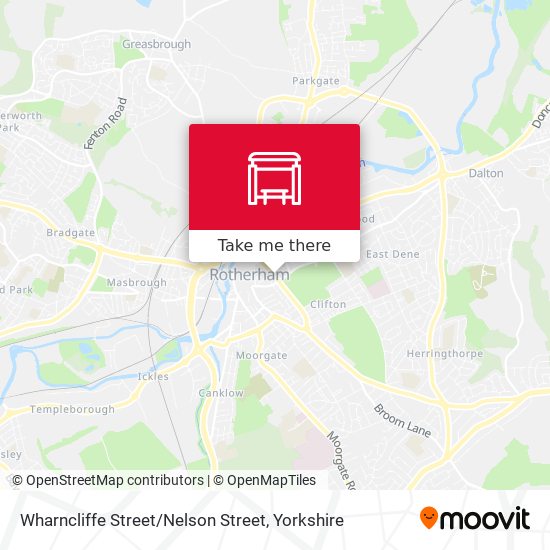 Wharncliffe Street / Nelson Street map