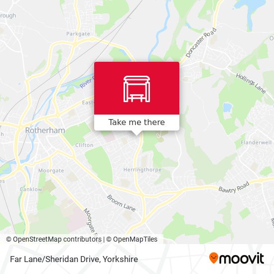 Far Lane/Sheridan Drive map