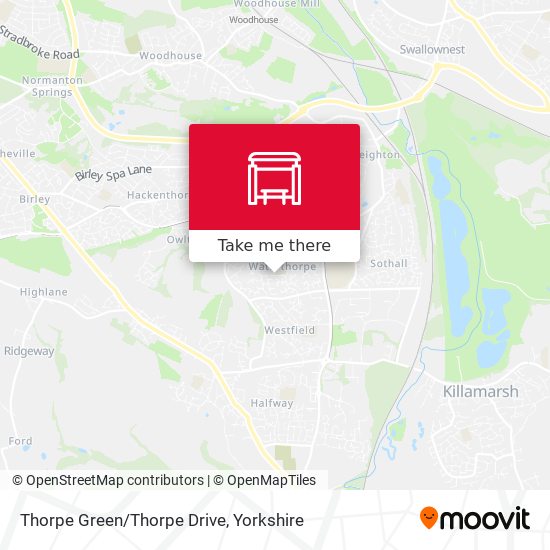 Thorpe Green/Thorpe Drive map