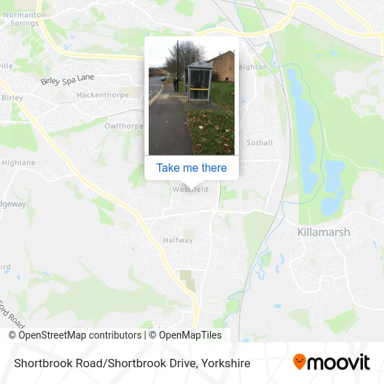 Shortbrook Road / Shortbrook Drive map