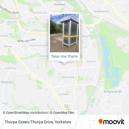 Thorpe Green/Thorpe Drive map