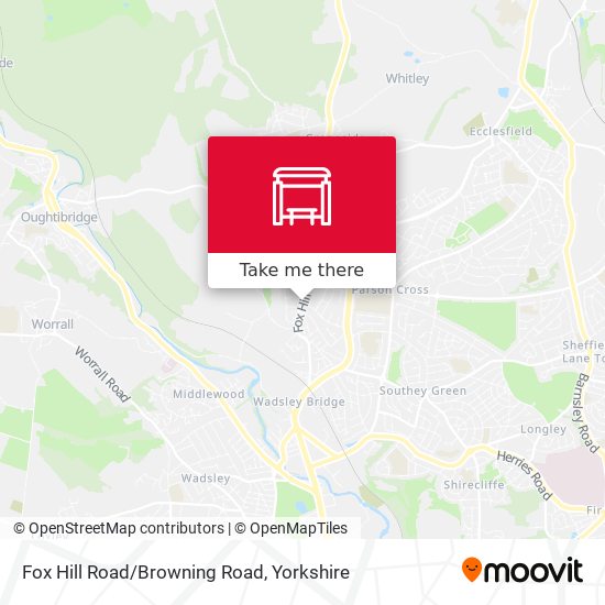 Fox Hill Road/Browning Road map