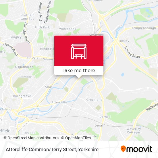 Attercliffe Common / Terry Street map