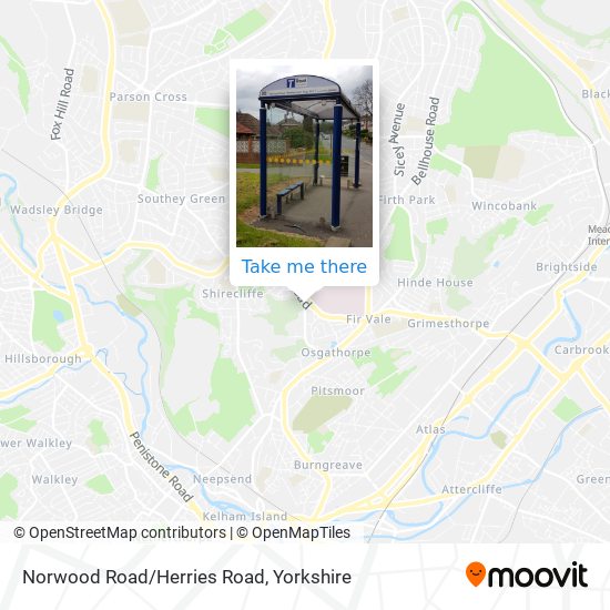 Norwood Road/Herries Road map