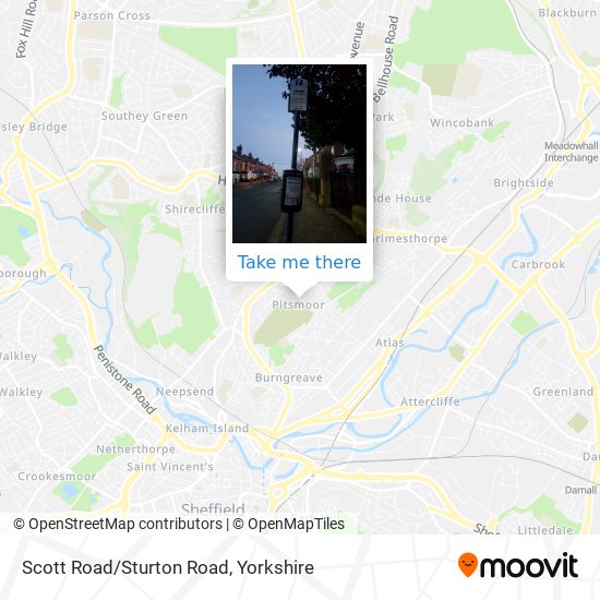 Scott Road/Sturton Road map