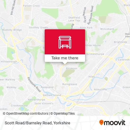 Scott Road/Barnsley Road map
