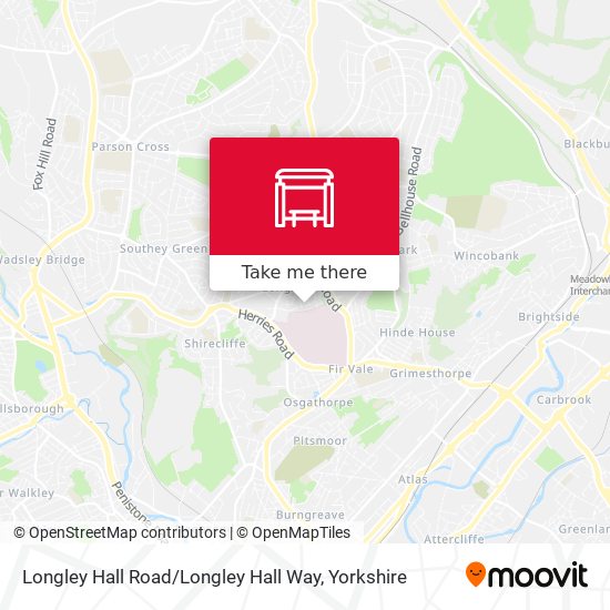 Longley Hall Road / Longley Hall Way map