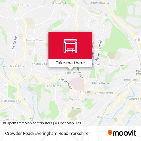 Crowder Road/Everingham Road map