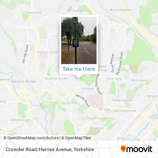 Crowder Road/Herries Avenue map