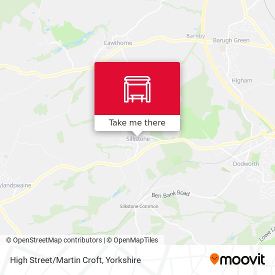 High Street/Martin Croft map