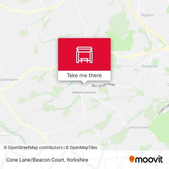 Cone Lane/Beacon Court map