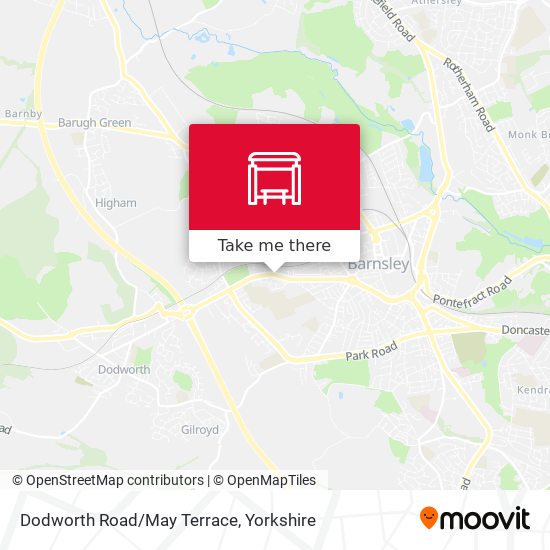 Dodworth Road/May Terrace map