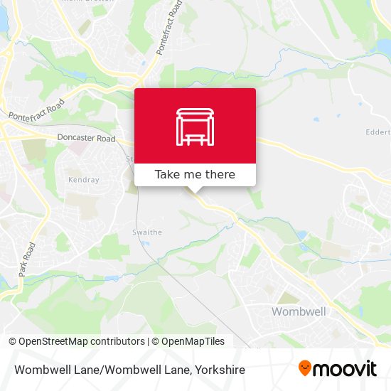Wombwell Lane/Wombwell Lane map