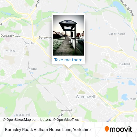 Barnsley Road / Aldham House Lane map