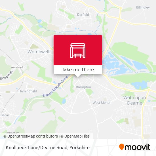 Knollbeck Lane/Dearne Road map