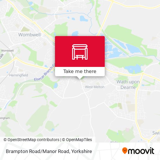 Brampton Road/Manor Road map