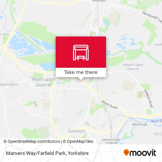 Manvers Way/Farfield Park map