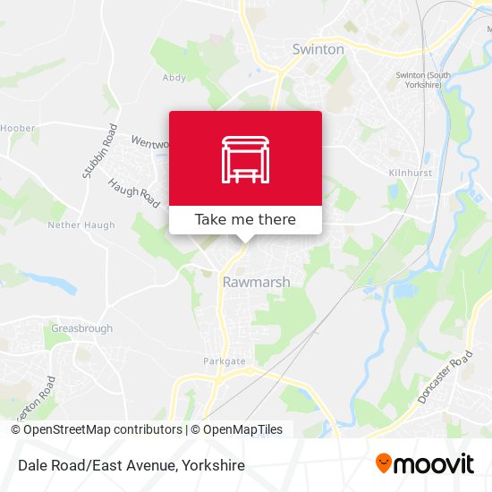 Dale Road/East Avenue map