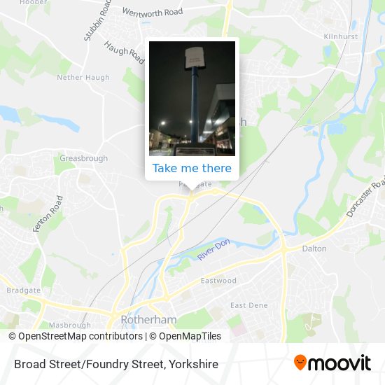 Broad Street/Foundry Street map