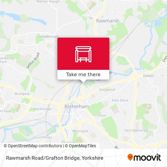 Rawmarsh Road/Grafton Bridge map