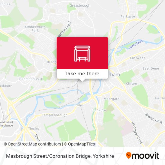 Masbrough Street / Coronation Bridge map