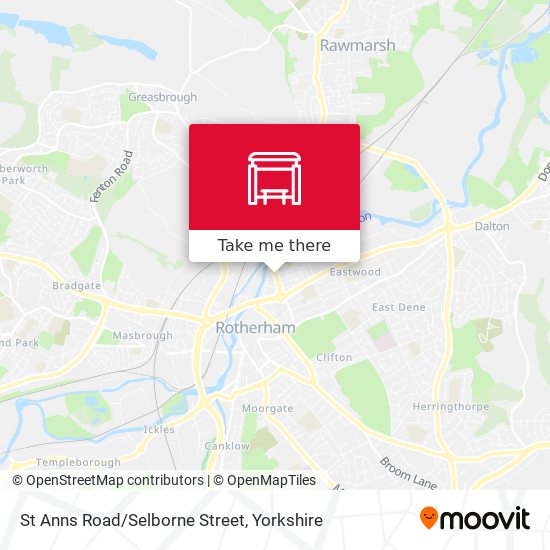 St Anns Road/Selborne Street map