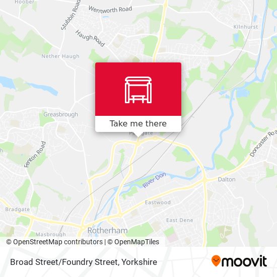 Broad Street/Foundry Street map
