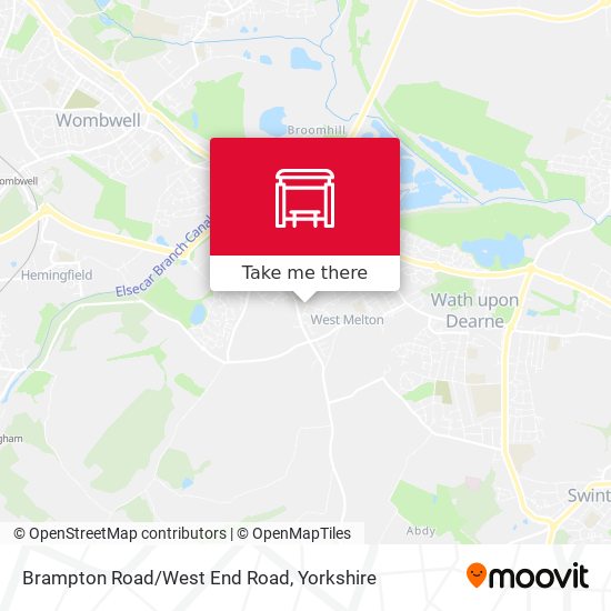 Brampton Road/West End Road map
