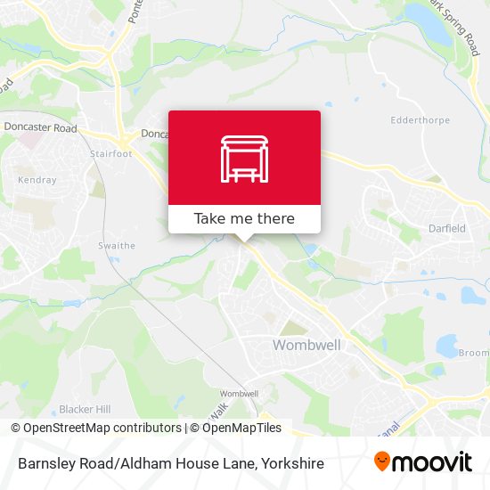 Barnsley Road / Aldham House Lane map