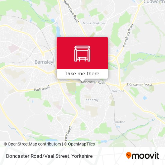 Doncaster Road/Vaal Street map