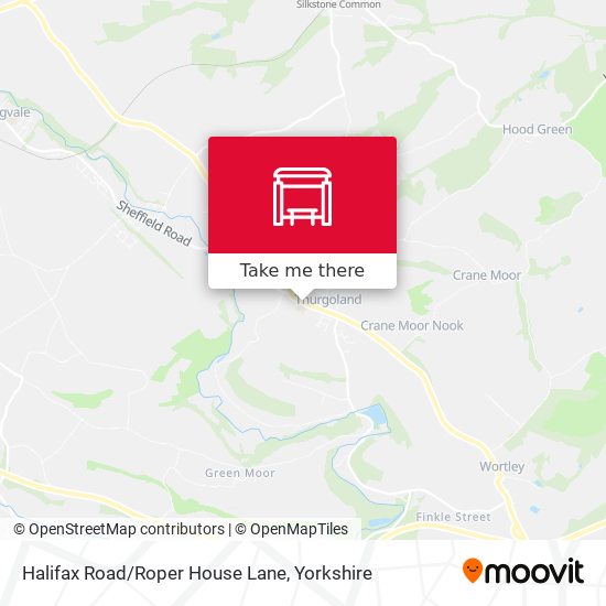 Halifax Road/Roper House Lane map