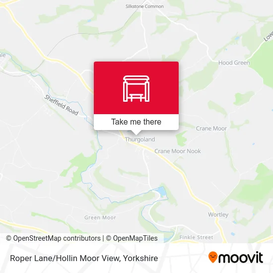 Roper Lane/Hollin Moor View map