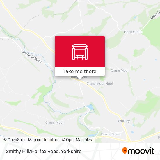 Smithy Hill/Halifax Road map