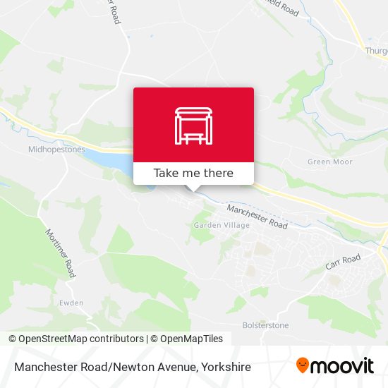 Manchester Road/Newton Avenue map